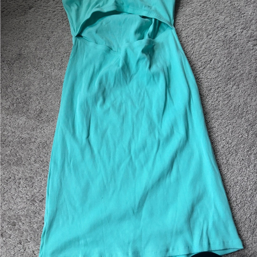 Elegant Turquoise Dress